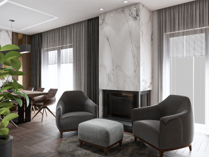 house interier Model 3D