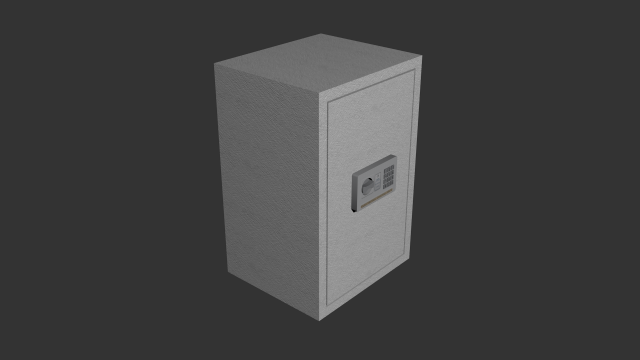 low poly safe 3D मॉडल .c4d .max .obj .3ds .fbx .stl .blend 