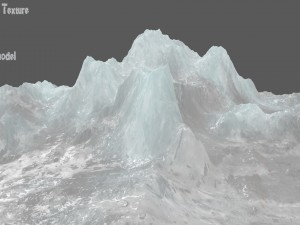 iceberg 3D मॉडल