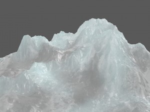 iceberg 3D मॉडल