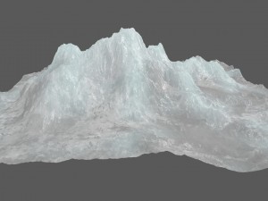 iceberg 3D मॉडल