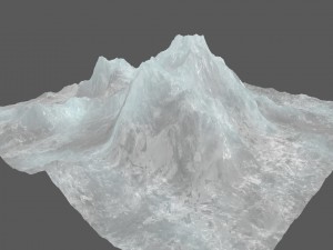 iceberg 3D मॉडल