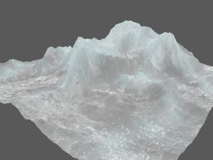 iceberg 3D मॉडल