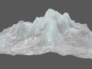 iceberg 3D मॉडल