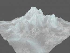 iceberg 3D मॉडल