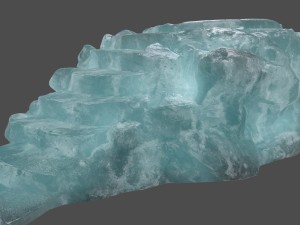 ice temple 3D मॉडल