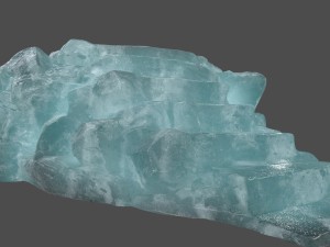 ice temple 3D मॉडल