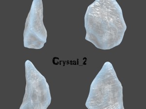 crystal set 3D 模型