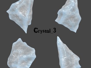 crystal set 3D 模型
