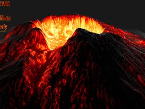volcano 1 3D Model
