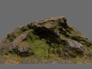 rock 3D 모델