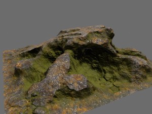 rock 3D 모델