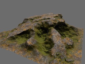 rock 3D 모델