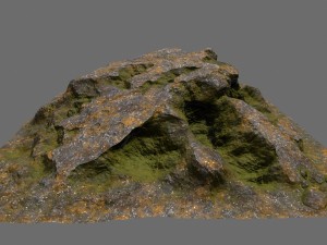 rock 3D 모델