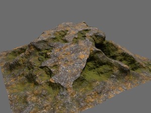 rock 3D 모델