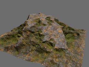 rock 3D 모델