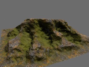 rock 3D 모델