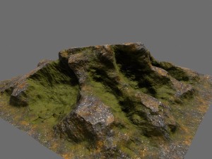 rock 3D 모델