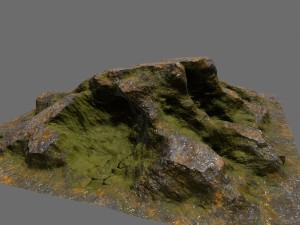 rock 3D 모델