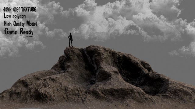 rock 1 Modèle 3D .c4d .max .obj .3ds .fbx .stl .blend 