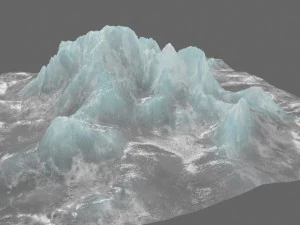 ice rock 3D Model