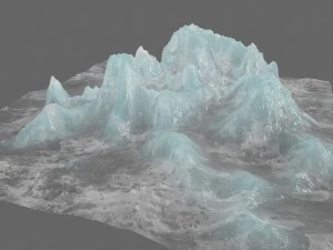 ice rock 3D Model