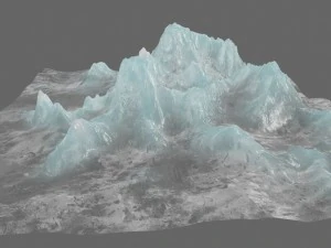 ice rock 3D Model