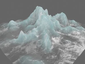 ice rock 3D Model