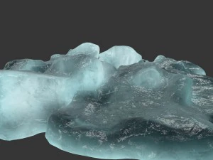 ice rocks 3D Model