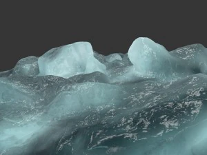 ice rocks 3D Model