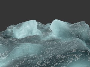 ice rocks Model 3D