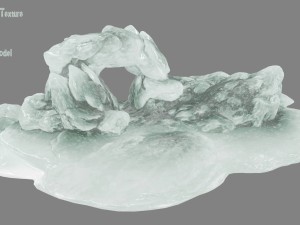 ice cave 3D Model