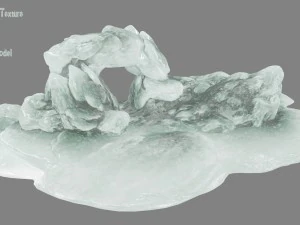 крижана печера 3D Модель