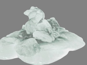 ice cave Model 3D