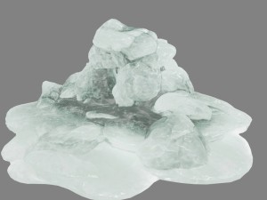 ice cave Model 3D