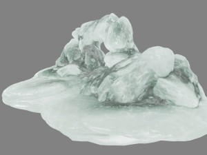 ice cave Model 3D