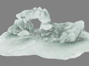 ice cave Model 3D