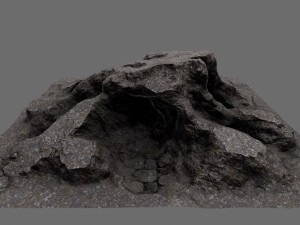 rock 2 3D Model
