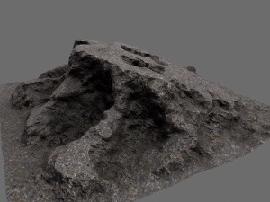 rock 2 3D Model
