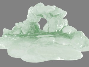 ice cave 4 Modello 3D