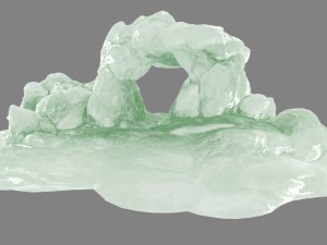 ice cave 4 Modello 3D