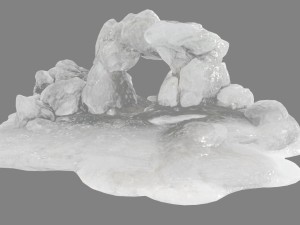 ice cave 5 3D-Modell