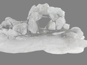ice cave 5 3D-Modell