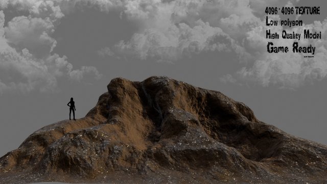 rocks 3D Model .c4d .max .obj .3ds .fbx .stl .blend 