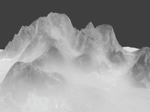 ice rock 3Dモデル