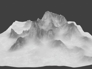 ice rock 3Dモデル