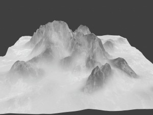ice rock 3Dモデル
