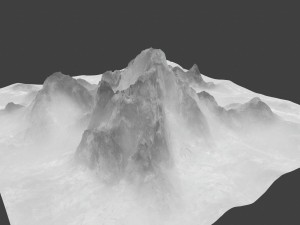 ice rock 3Dモデル