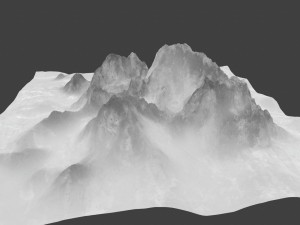 ice rock 3Dモデル