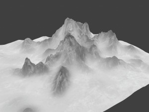 ice rock 3Dモデル